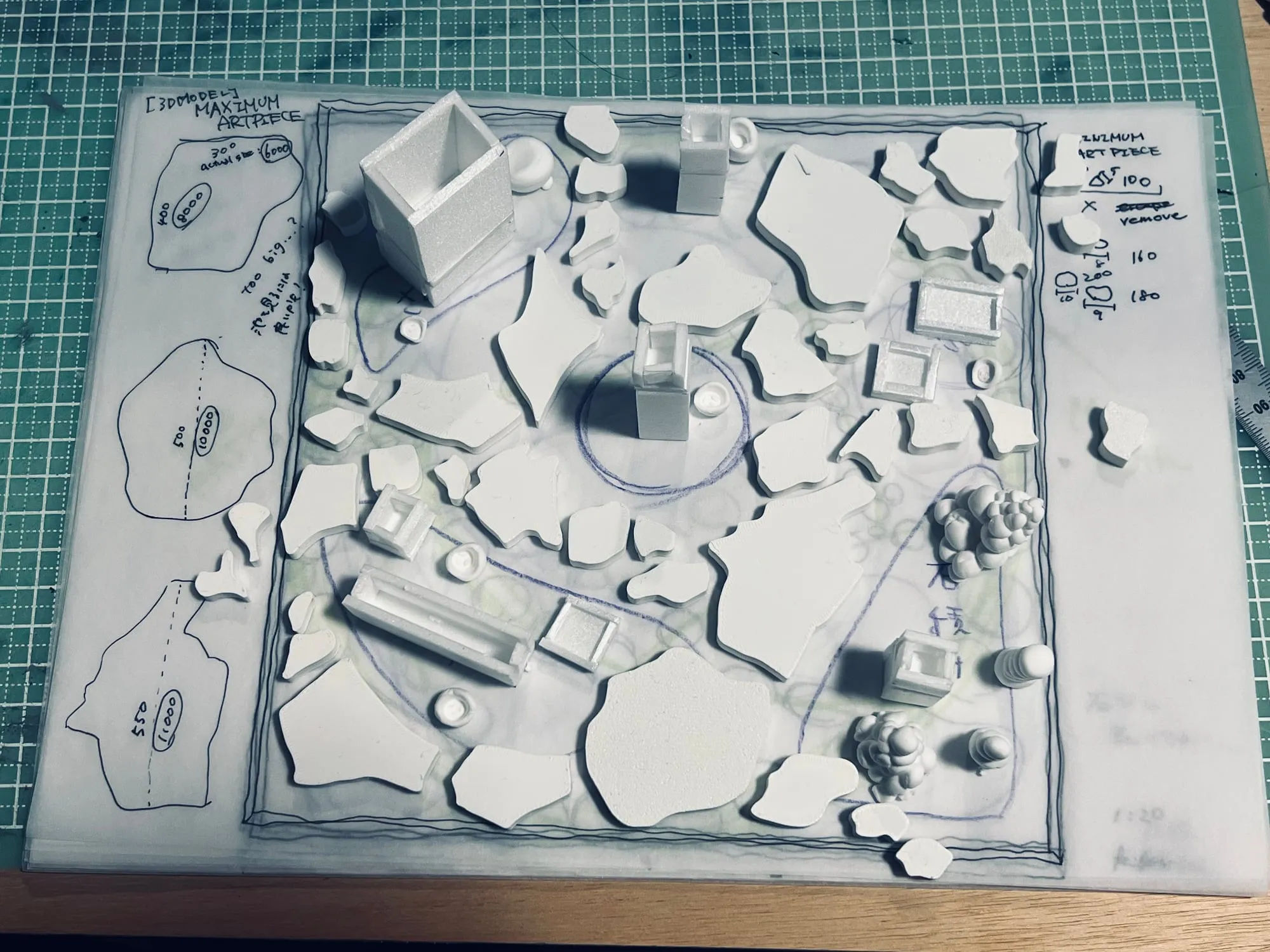 東京藝術大学『2025 M1 GAP Practice Exhibition』参加 制作過程 2